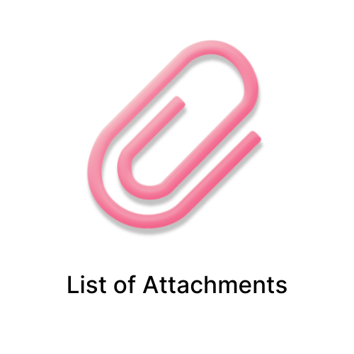 List Of Attachments Hero Image