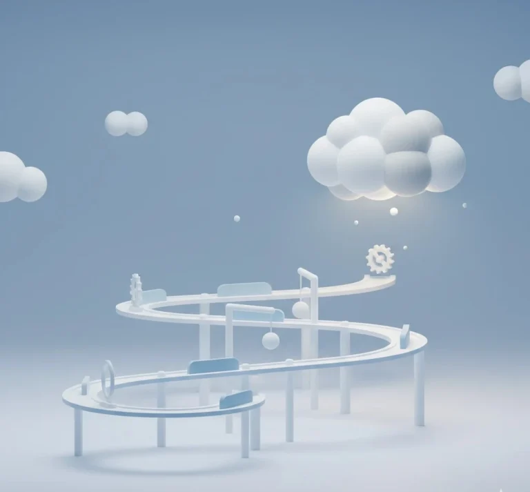 Flow of migrating accounting working papers to a cloud system.